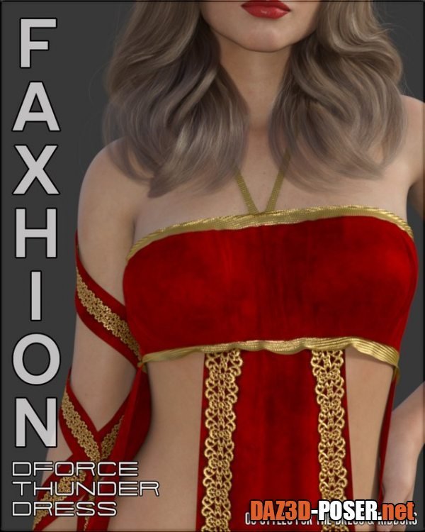 Dawnload Faxhion – dForce Thunder Dress for free