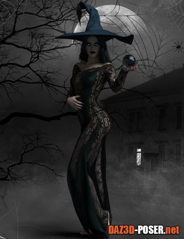 Dawnload X-Fashion The Sexy Witch Outfit for free