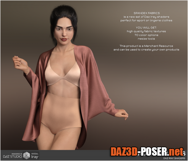 Dawnload Daz Iray – Spandex Shaders for free