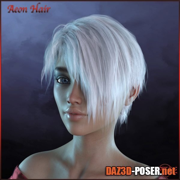 Dawnload Prae-Aeon Hair For G8 Daz for free