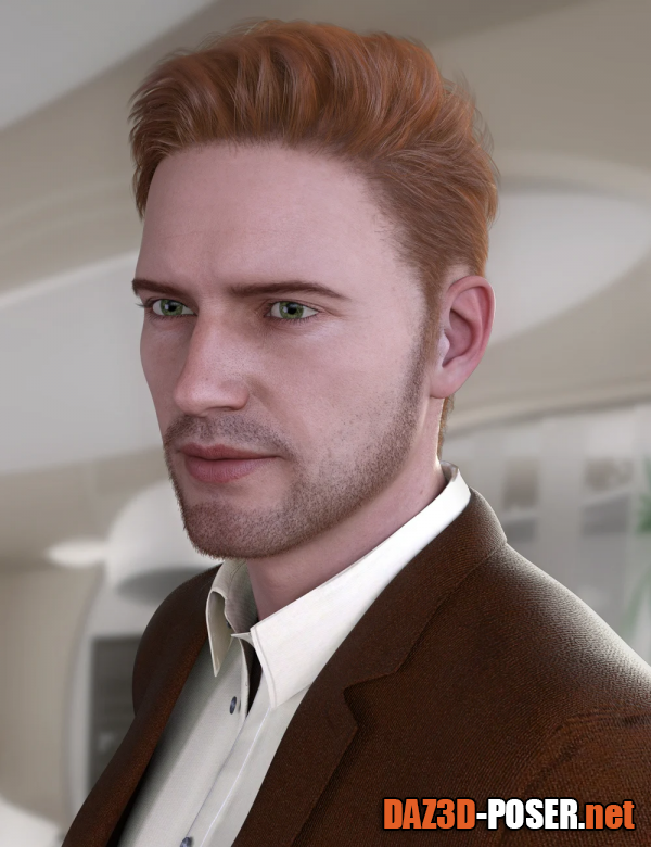 Dawnload Martin Hair for Genesis 8 Males for free