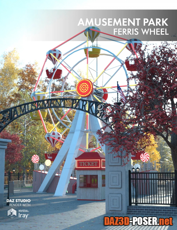 Dawnload Amusement Park – Ferris Wheel for free