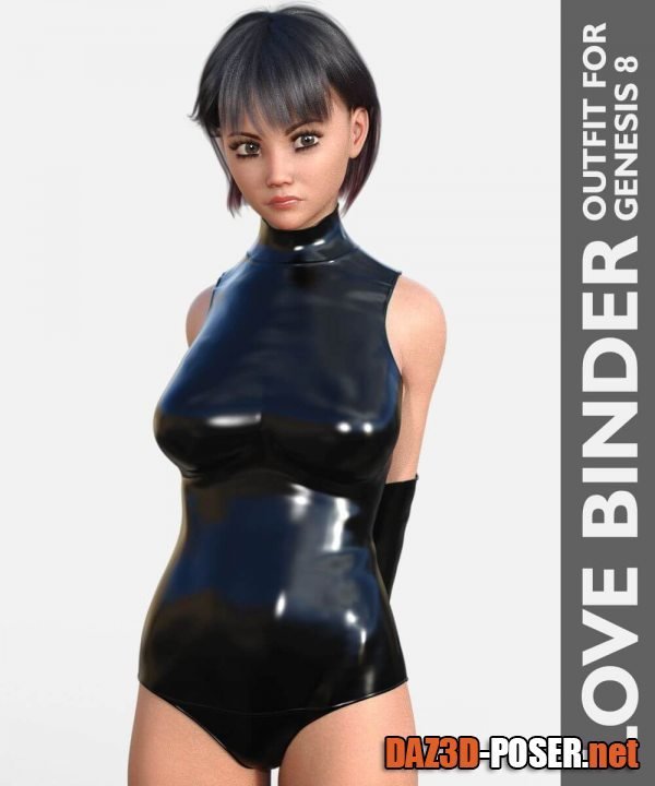 Dawnload Love Binder Outfit For Genesis 8 Female for free