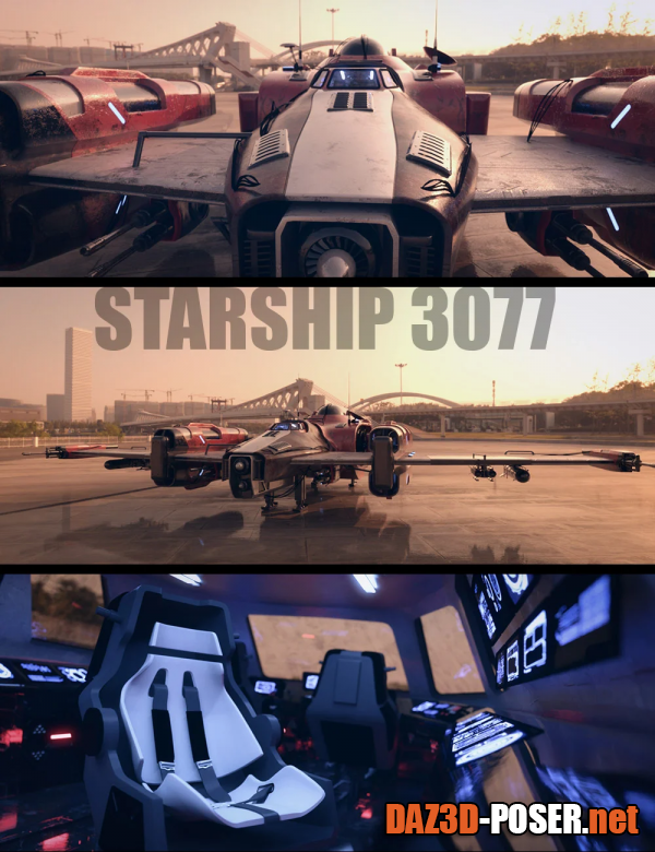Dawnload Starship 3077 for free