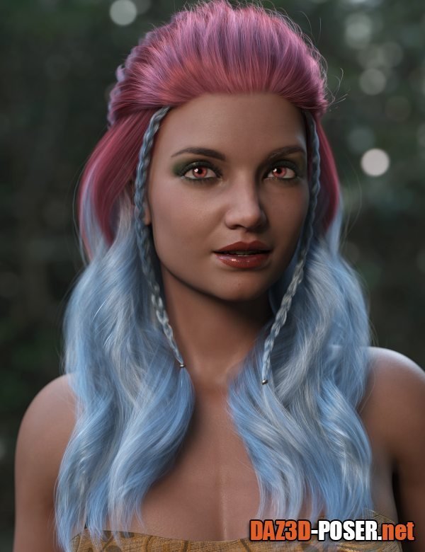 Dawnload Heroic Curly Style Hair Texture Expansion for free