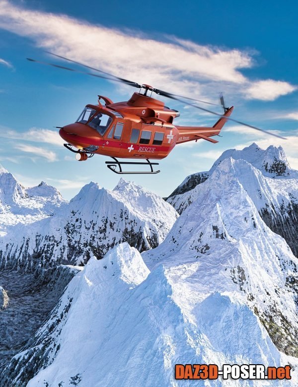 Dawnload Mountain Rescue Helicopter for free