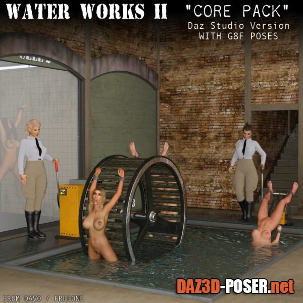 Dawnload Water Works 2 Core Package For Daz Studio for free