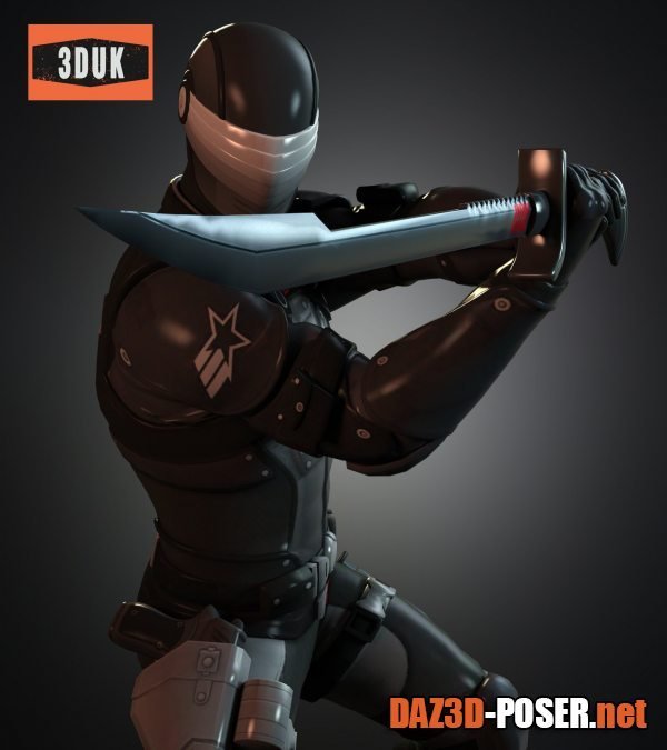 Dawnload G.I. JOE Snake Eyes Outfit For G8M for free