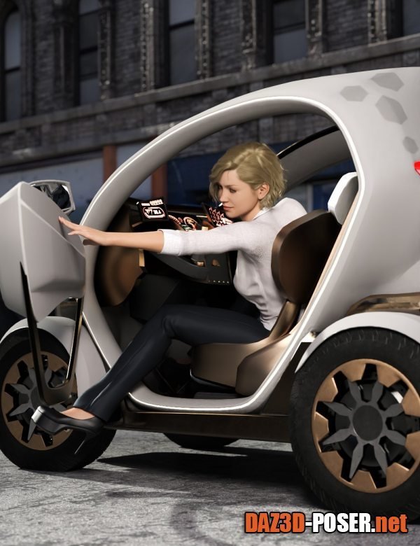 Dawnload Mini Car Nino Poses for Genesis 3 and 8 Female for free