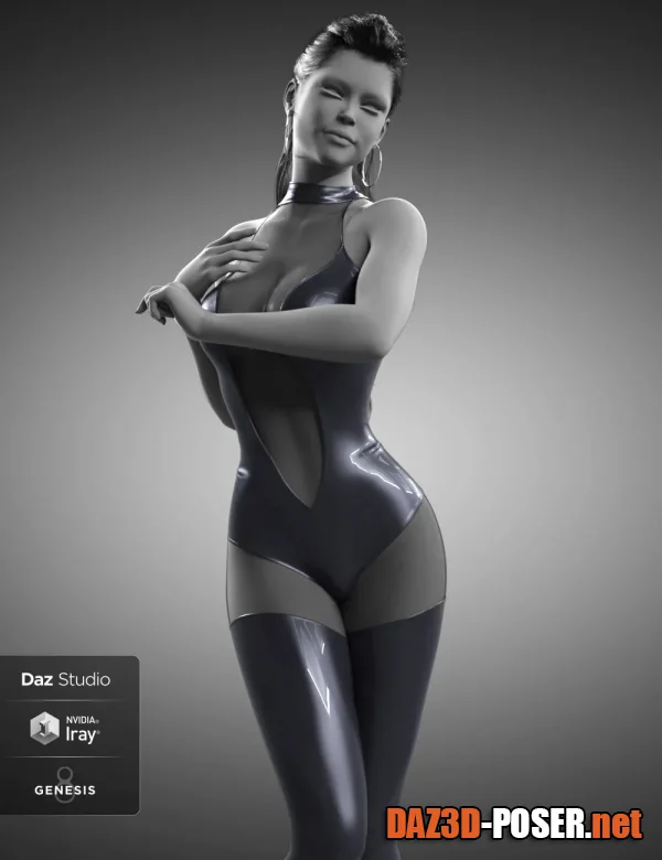 Dawnload Sexy Bodysuit for Genesis 8 and Genesis 8.1 Females for free