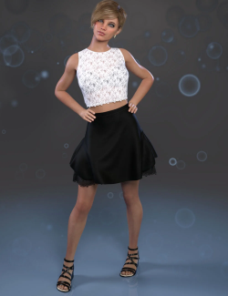 dForce Summer Flair Outfit for Genesis 8 Female(s)