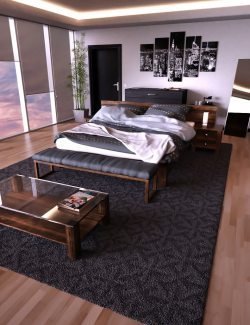 X3D High-Rise Bedroom