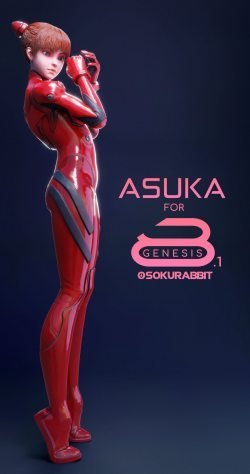 Asuka For Genesis 8 and 8.1 Female 2