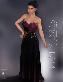 dForce Vanity Dress for Genesis 8 Females