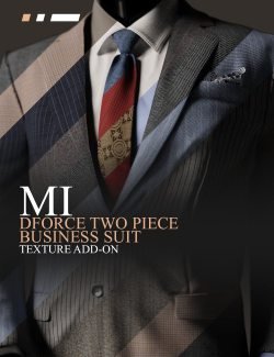 dForce MI Two-Piece Business Suit Texture Add-On