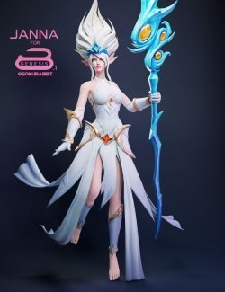 Janna For Genesis 8 and 8.1 Female