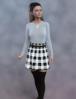 dForce Cecille Outfit for Genesis 8 and 8.1 Females