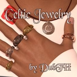 Celtic Jewelry For G3F G3M G8F G8M