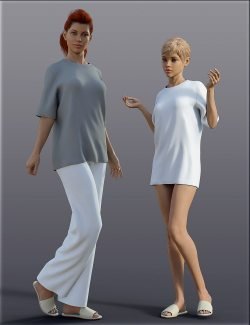H&C dForce Housewear Outfit A for Genesis 8 Female(s)
