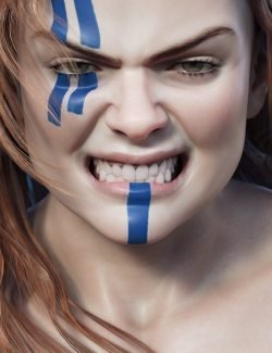 Viking Warrior Expressive for Freja 8 and Genesis 8 Female