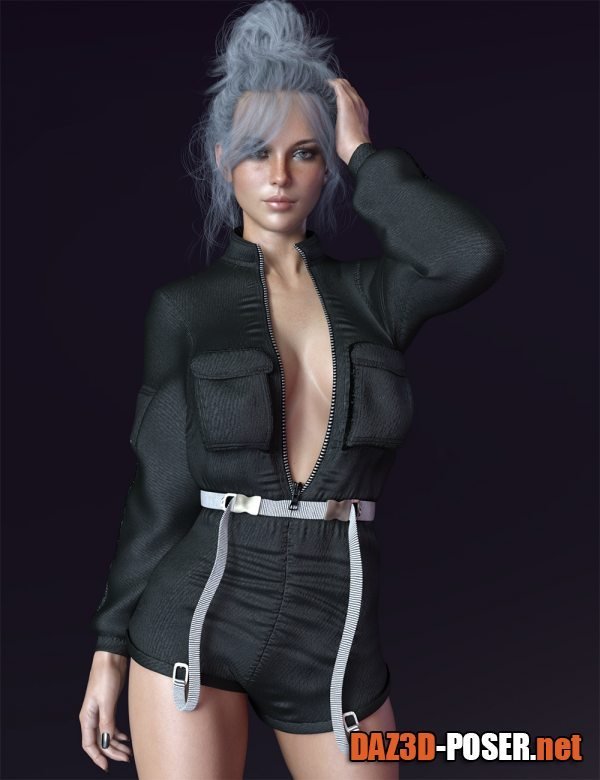 Dawnload X-Fashion dForce All In One Bodysuit for Genesis 8 and 8.1 Females for free