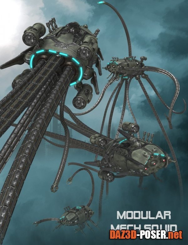 Dawnload Modular Mech Squid & Expansion Pack for free