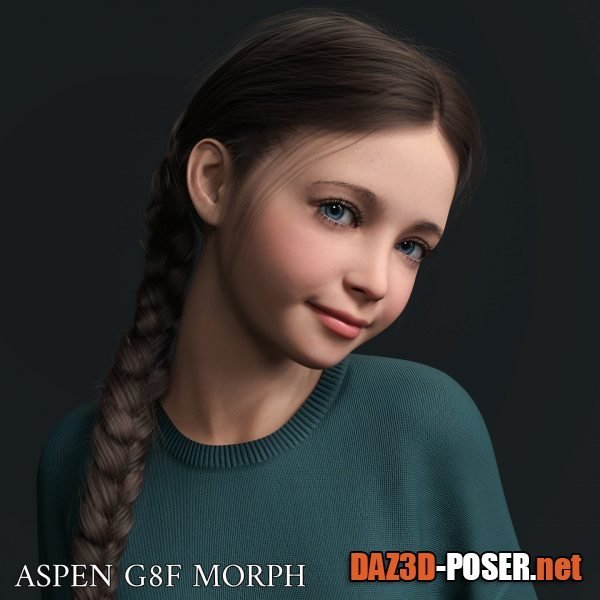 Dawnload Aspen Character Morph For Genesis 8 Females for free