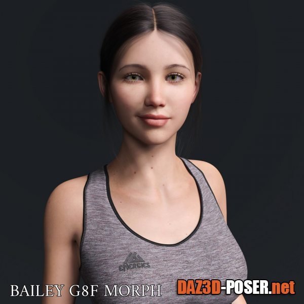 Dawnload Bailey Character Morph For Genesis 8 Females for free