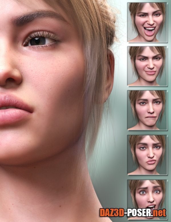Dawnload Big Expressive 8.1 for Genesis 8.1 Female for free