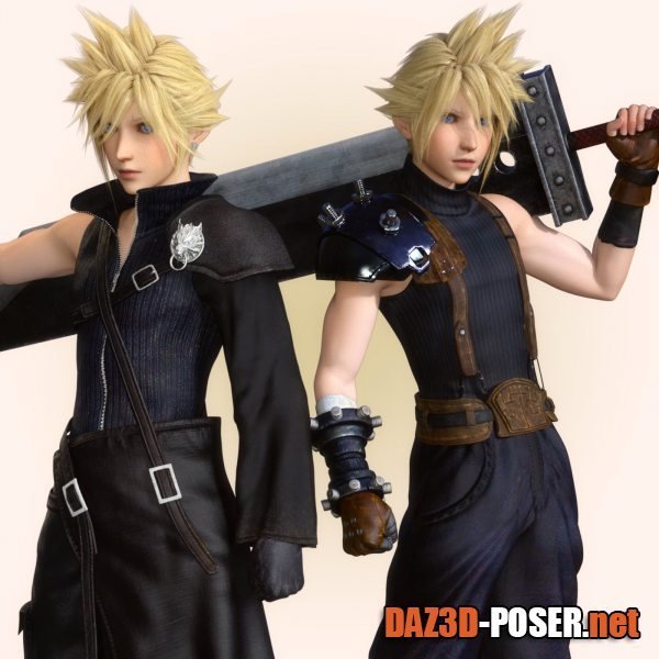 Dawnload Cloud Strife Outfits For G8M for free