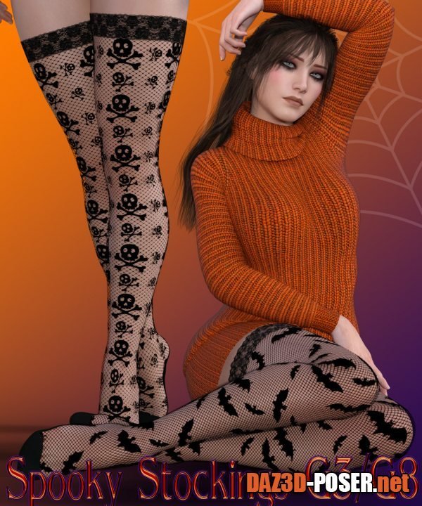 Dawnload Spooky Stockings G3F G8F for free