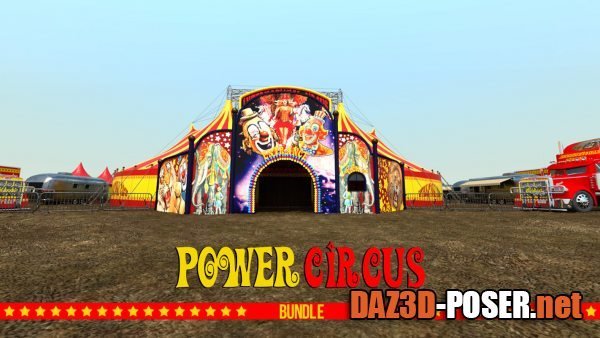Dawnload POWER CIRCUS BUNDLE for DS Iray for free