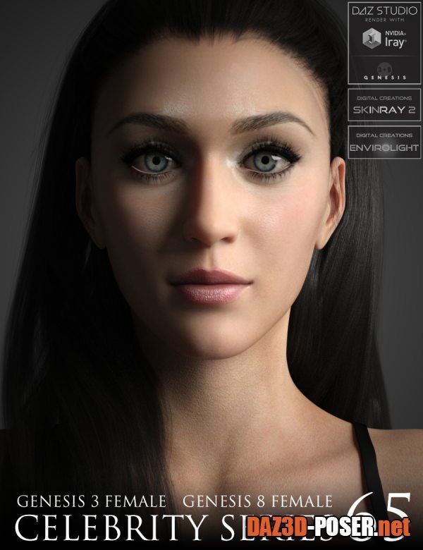 Dawnload Celebrity Series 65 for Genesis 3 and Genesis 8 Female for free