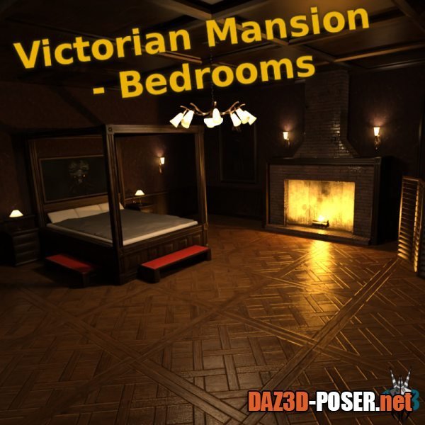 Dawnload Victorian Mansion – Bedrooms for free
