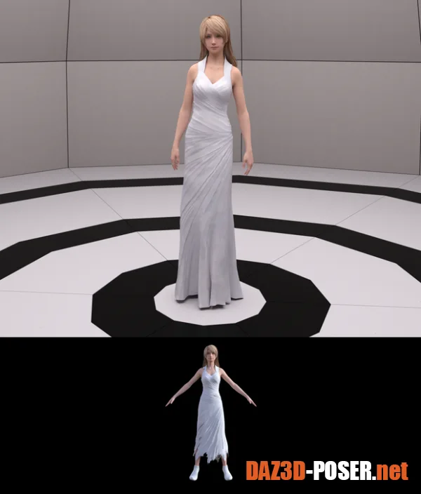 Dawnload Lunafreya Summoner Outfit For Daz for free