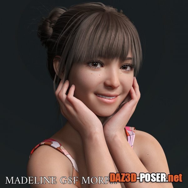 Dawnload Madeline Character Morph For Genesis 8 Females for free