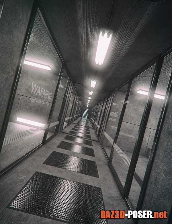 Dawnload Modern Jail Corridor for free