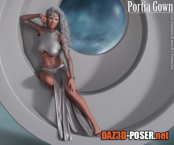 Dawnload Portia Gown for G8 and G8.1 Females for free