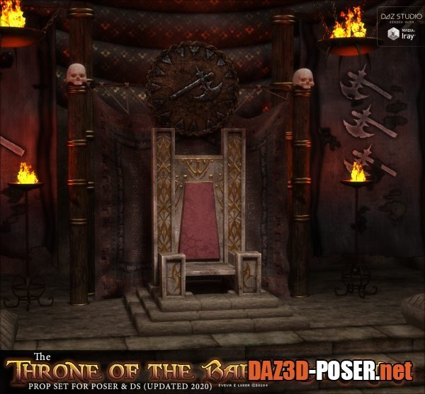 Dawnload The Throne of the Barbarian King for free