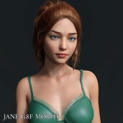 Jane Character Morph For Genesis 8 Females