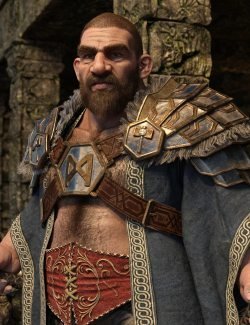 Luthbel’s Dwarf HD Character for Genesis 8 Male