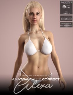 Anatomically Correct: Alexa for Genesis 3 and Genesis 8 Female