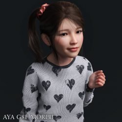 Aya Character Morph For Genesis 8 Females