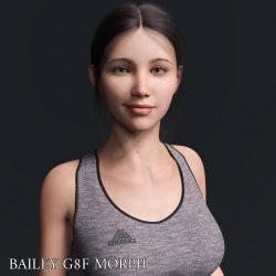 Bailey Character Morph For Genesis 8 Females