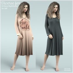 Diverse for D-Force NightGown for G8F