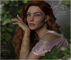 Leaf Life Jewelry for Genesis 8 and 8.1 Females