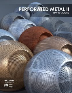 Perforated Metal II – Iray Shaders