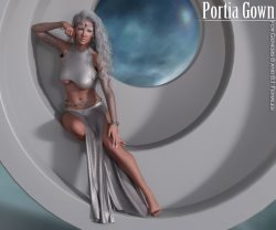 Portia Gown for G8 and G8.1 Females
