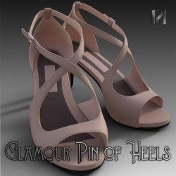 Glamour Pin Of Heels 12