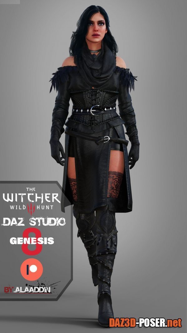 Dawnload Witcher 3 Yennefer For G8F for free
